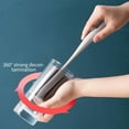 thumbnail image 2 of Bottle Cleaning Brush,Flexible Bendable Cleaner,Cup Brush Cleaning Long Handle Wall Breaking Machine Brush(1 Pack),Washing Narrow Neck Bottles,Wine Decanter,Under $5, 2 of 8