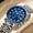 Silver,Blue, variant on OLEVS Mens Watches,Big Dial Watches for Men Chronograph Stainless Steel Watch with Day Waterproof Analog Quartz Watches