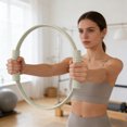 thumbnail image 2 of Anillo de pilates y yoga, 6 colores, silicona y fibra de vidrio, núcleo desmontable, para fortalecer el tronco y mejorar la flexibilidad, para gimnasio en casa y viajes, 2 of 4