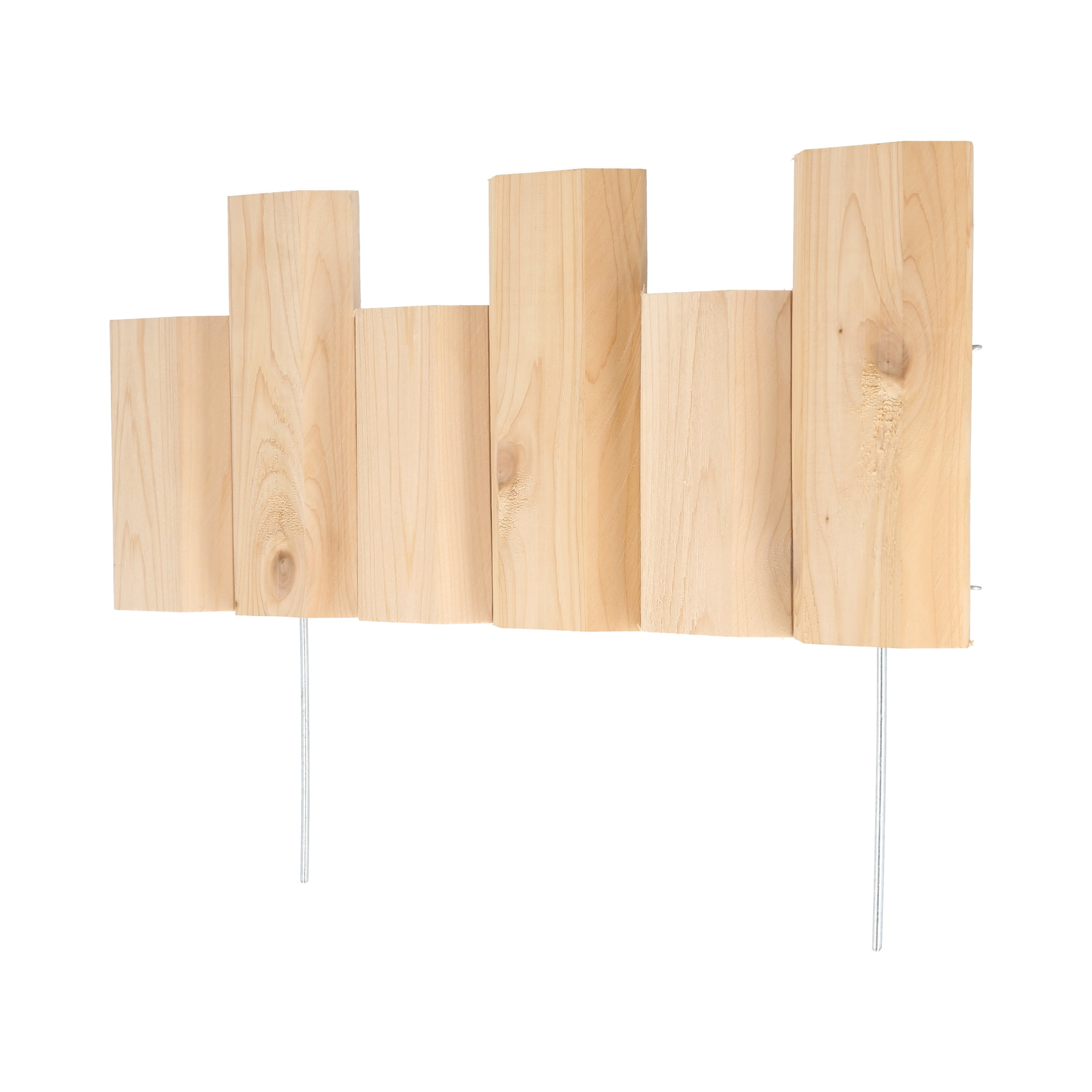 Greenes Fence Cedar Wood Landscape Edging, 18 in. W x 7 in. H x 1 in. D