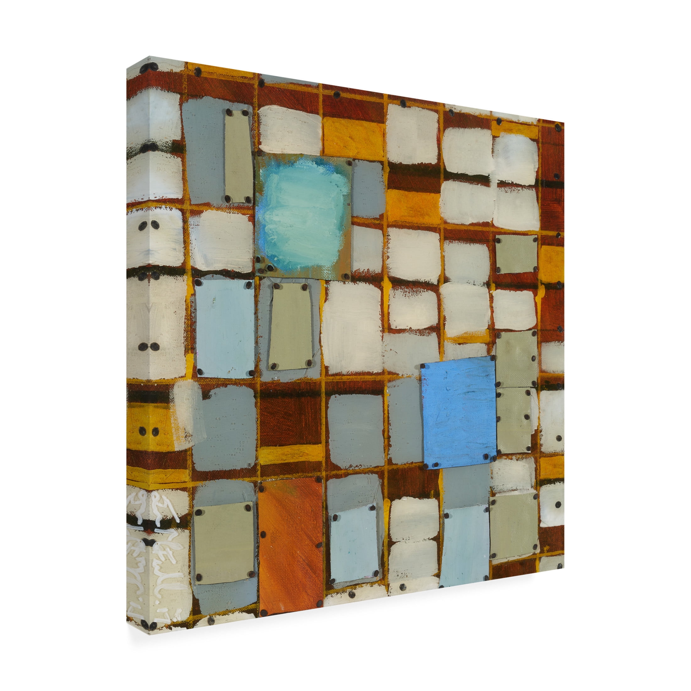 Canvas Wall Art - Erin McGee Ferrell 'Complexity' Wall Art for Living Room, Bedroom, or Office Décor by Trademark Fine Art - 14 x 14 Inches