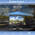 thumbnail image 5 of Portable Car Stereo with Wireless Apple CarPlay & Android Auto, 9" FHD Touchscreen, Backup Camera, Bluetooth, Voice Control, Siri/Google, Mirror Link, GPS, FM, AUX/USB/TF, 5 of 8
