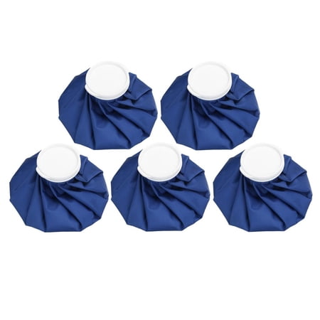 Wswqop 5Pcs Ice Bag Pack Reusable Cold Bag Hot Water Bags Hot & Cold Therapy for Injury