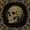 Black Gold, variant on Homewish Blue Boho Skull Twin Sheets for Women Men, Vintage Paisley Style Bedding, 3 Pieces, 1 Flat Sheet, 1 Fitted Sheet and 1 Pillowcase