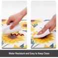 thumbnail image 4 of Sunflower Kitchen Rugs and Mats Sets of 2 Anti Fatigue Floor Mat Waterproof PVC Leather Non Slip Kitchen Mats for Floor Doormat for Kitchen Comfort Standing Mats Area Rugs Carpet Decor, 4 of 6