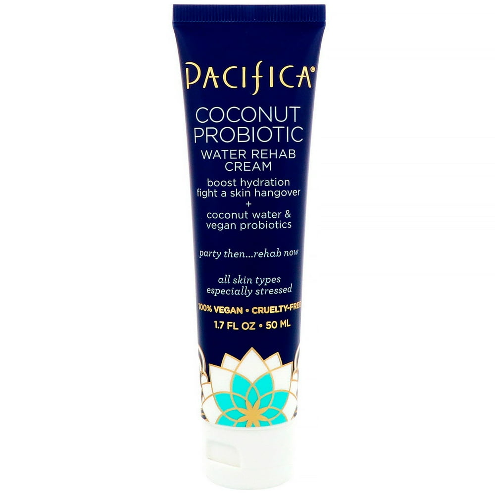 Pacifica Coconut Probiotic, Water Rehab Cream, 1.7 fl oz (50 ml)