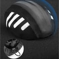 thumbnail image 2 of GLFILL 46x44x16cm Helmet Reflective Rain Cover MTB Bicycle Helmet Safety Hat Windproof Covers Reflective Rain Cover Riding Cycling Cap B, 2 of 9