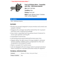 thumbnail image 2 of Front Left Window Motor - Compatible with 2004 - 2008 Nissan Maxima 2005 2006 2007, 2 of 2