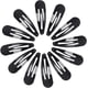 thumbnail image 1 of 50 pasadores negros, pinzas para el cabello negras, pinzas para el cabello para niñas, pasadores a presión, pasadores de metal BB, pasadores para el cabello para mujeres, niñas y niños, 1 of 5