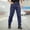Blue, variant on Tactical Cargo Pants for Men Water Resistant Hiking Work Pants with Multi Pockets Ripstop Construction Pant Big and Tall Size S-3XL Khaki
