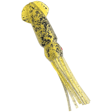 RIXUNO 12.5cm Hollow Double Color Tube for Octopus Squid Soft Lure Bait for Saltwater A