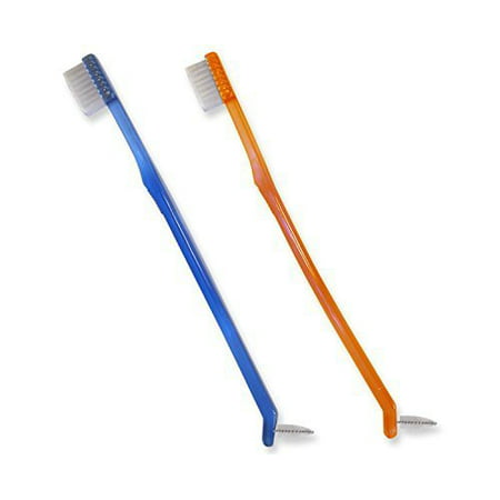 Dental Aesthetics UK Orthodontic Toothbrush (Set Of 2) Small Bristle Head & Tufted End For Cleaning (Best Toothbrush To Use For Braces)