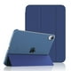thumbnail image 1 of Funda compatible con iPad de 10.ª generación de 10,9 pulgadas 2022, funda para iPad 10, funda trasera de PC translúcida ligera y delgada, funda triple con encendido/apagado automático, azul TUNC Sencillez, 1 of 5