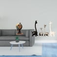 thumbnail image 2 of Figura de escritorio,Reloj de mesa con figura de globo terráqueo,decoración para oficina y hogar,Estatua de ciervo alce,Estatua de jirafa de cerámica,decoración moderna para el, 2 of 8