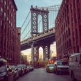 thumbnail image 2 of Manhattan Bridge seen from the Dumbo neighborhood in Brooklyn New York Poster Print by Assaf Frank, 2 of 2