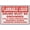 Warning Sign 2, variant on Driving Range (Left Arrow) Sign 8"x12", Aluminum Tin Warning Signs for Home Outdoor Garden, Weatherproof Directional Sign for Golf