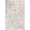 thumbnail image 4 of SAFAVIEH Glamour Charmaine Floral Wool Runner Rug, Grey/Blue, 2'3" x 8', 4 of 9