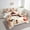 Blue Purple, variant on Christmas Bedding Set 7 Piece Twin Christmas Decorations Bed in a Bag Snowman Winter Themed Comforter Set with Sheets Cute Rabbit Birds Bed Set Happy New Year Sheet Set