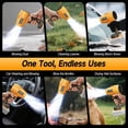 thumbnail image 3 of Cordless Leaf Blower Compatible with Dewalt 20V Max Battery, Cordless Dust Blower, Electric Turbo Jet Blower Handheld Battery Powered with Brushless Motor for Patio Garden Lawn (No Battery), 3 of 8