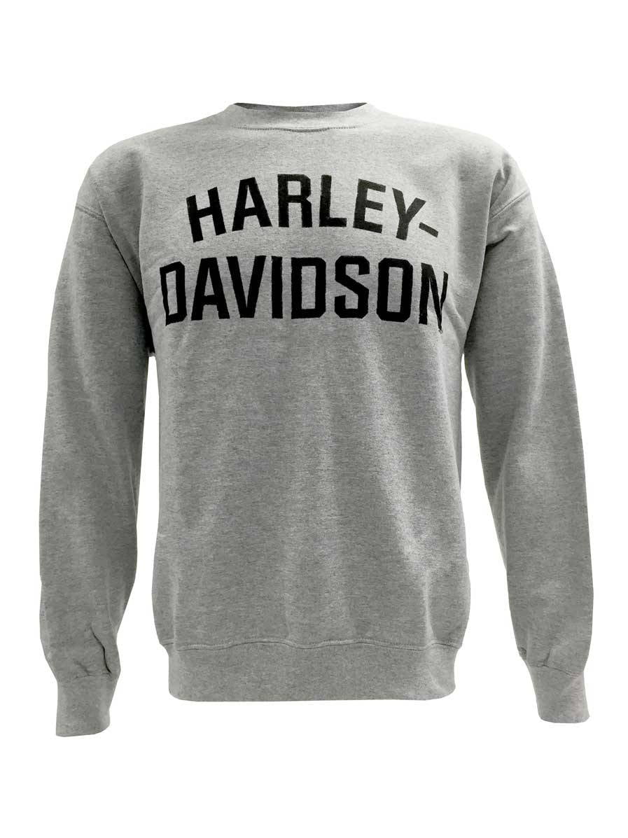 Harley-Davidson Men/'s Sweatshirt Willie G Skull H-D Pullover Black 30296648