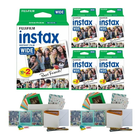 UPC: 0196271133926 | Fujifilm instax Wide Instant Film Pack (100 Exposures) Bundle