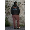 thumbnail image 3 of nWo Rules Bones Meant to Be Broken New World Order Black Hoody Sweatshirt, 3 of 6