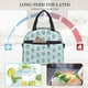 thumbnail image 4 of Balery Sea Turtle Bolsa de Almuerzo Impresa, Caja de Almuerzo Reutilizable, Bolsa Térmica Aislada para Almuerzo, Bolsa Antiderrames, 4 of 7