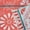 Coral Bell Orange, variant on The Pioneer Woman 4-Piece Bath Towel Set, Medallion Stripe, Light School Gray