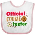 thumbnail image 3 of Inktastic Official Cookie Tester Christmas Cookies Boys or Girls Baby Bib, 3 of 4