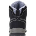 thumbnail image 4 of Botas de nieve WHITIN, zapatos de invierno para hombre, talla 8, negros, impermeables, 4 of 7