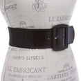 thumbnail image 3 of Women's 2 1/2" (64 mm) Wide Elastic High Waist Leather Stretch Belt, 3 of 4