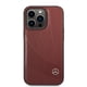 thumbnail image 3 of Funda de piel Mercedes Benz Diseño Olas para iPhone 14 Pro Max Rojo, 3 of 8