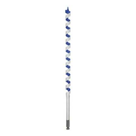 Auger Bit File - Irwin WeldTec 3/4 in. Dia. x 17 in. L Auger Bit 7/16 in. Quick-Change Hex Shank 1 pc.