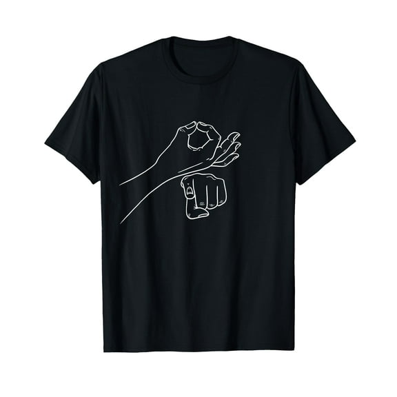 Funny ASL, Sign Language, (Explicit) Novelty Tee T-Shirt