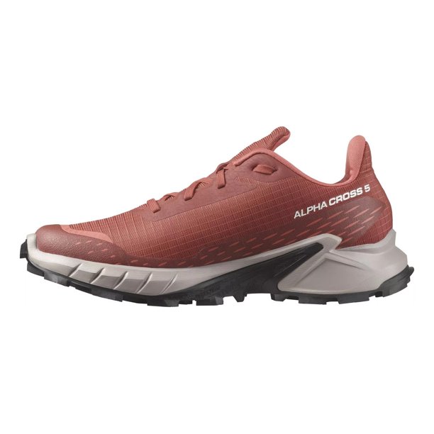 Tenis Salomon Dama Ashes Of Roses Alphacross 5 W L47313600 rojo 24.5