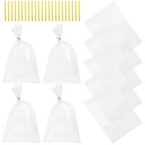 OUNONA 100Pcs Bakery Bags Pastry Wrap Bags Food Packing Bags Cookie Packing Pouches