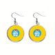 thumbnail image 1 of Madre ama la vida Pendientes pendientes de plata colgantes joyas señora Unbranded M, 1 of 3