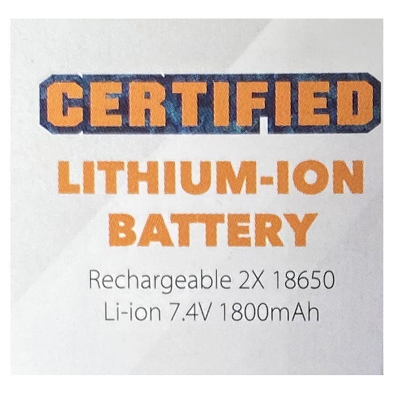 SPLATRBALL 1800 mAh Water Bead Blaster Replacement Battery