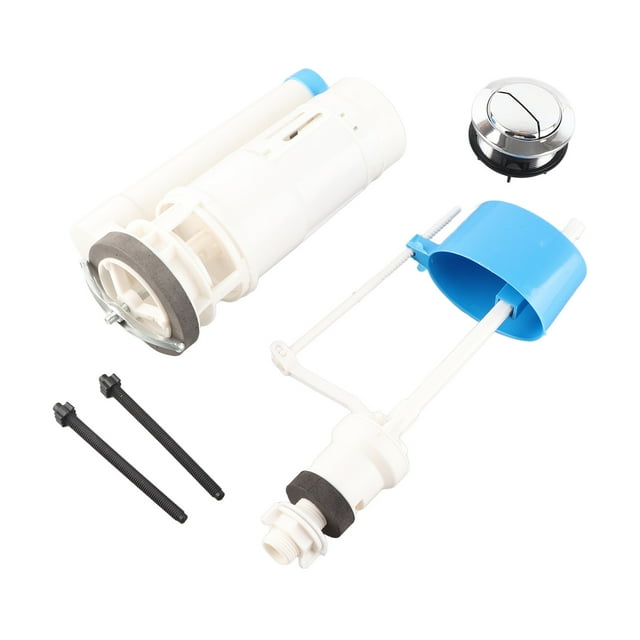 Dual Flush Toilet Water Tank Valve Set,20cm Toilet Replacement Flush Toilet Water Tank Valvewith Push Button Set Toilet Flush Valves Fill Valve Set Advanced Technology