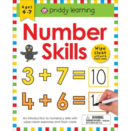 Wipe Clean Workbook: Number Skills (enclosed spiral