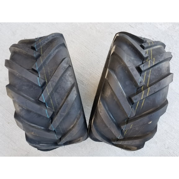 PAIR 23x10.50-12 6 Ply Deestone Lug AG Traction Tires 6P 23x10.5-12