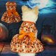 thumbnail image 1 of Vestido para mascotas, vestido de fiesta para mascotas, vestido festivo, vestido naranja, 1 of 3