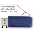thumbnail image 6 of (3 pack) Verbatim, Ver97086, Verbatim 2gb Usb Flash Drive - Blue, 1 Each, Blue, 6 of 6