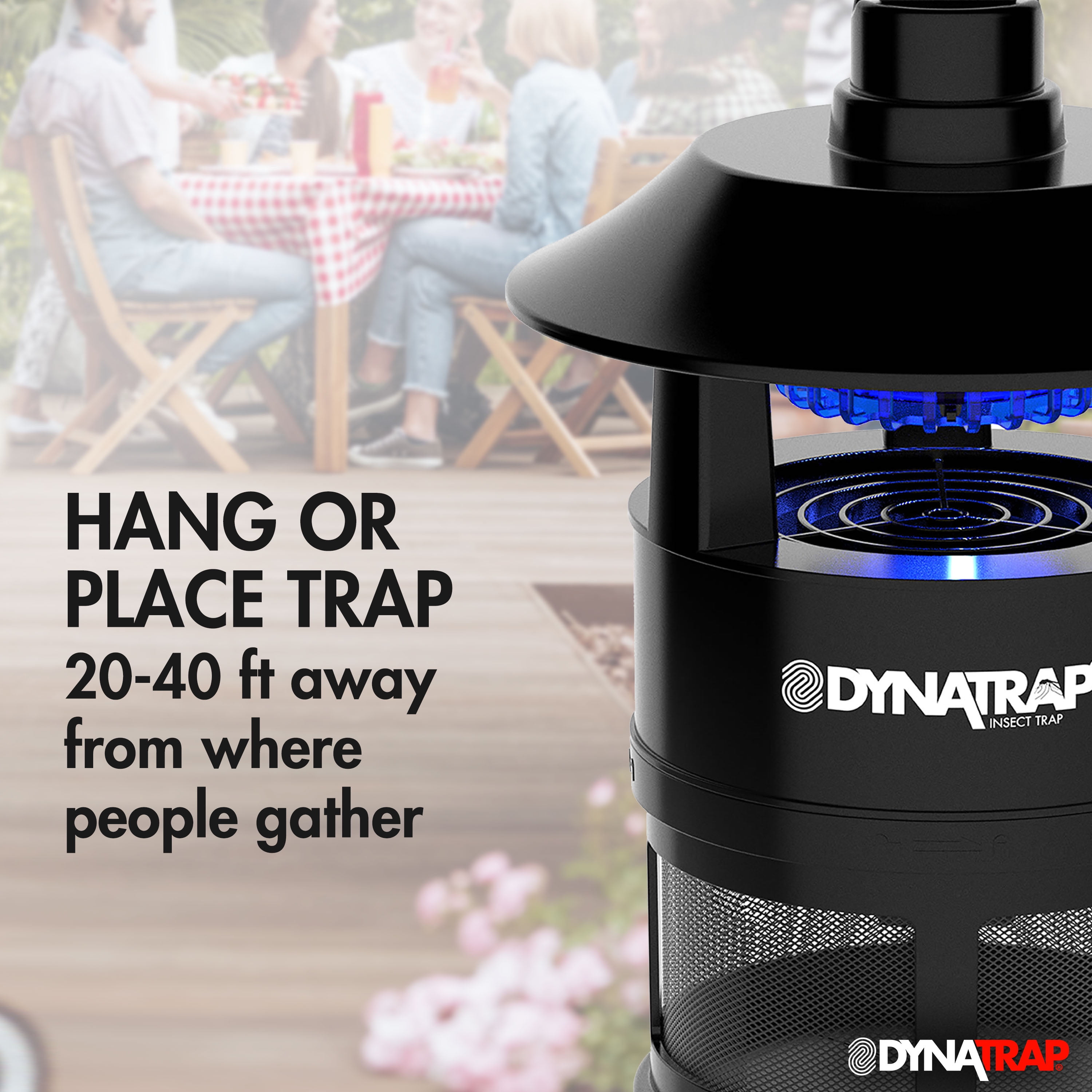 Dynatrap Reusable Indoor/Outdoor 1 Acre Coverage Area Insect Trap