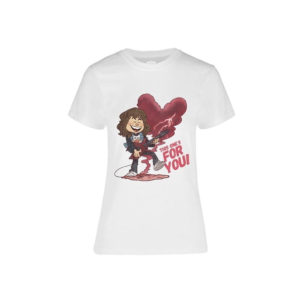 Playera Fan Army Stranger Things Talla EG Eddie Blanco