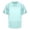 Light Blue, variant on T Shirts for Man Short Sleeve Crewneck Solid Tee Soccer Style Hop Party Top Purple L