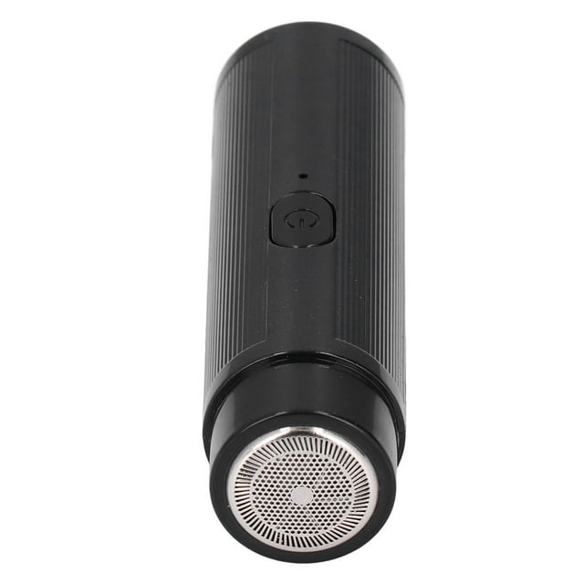 Spptty Men Small Electric , Mini Electric Shaver 3.7V 2W Rechargeable High Speed Double Ring Painless Clean Quiet Work For Vacation Trip Work