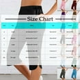 thumbnail image 7 of Besolor Capris Pants for Women Solid Color Elastic Waist Button Stretch Drawstring Summer Pants with Pockets, 7 of 7