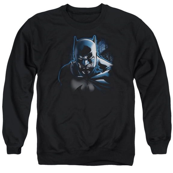 Batman Don'T Mess With The Bat Adult Crewneck Sweatshirt Black