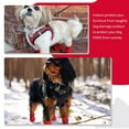 thumbnail image 7 of Waterproof Dog Shoes for Small Dogs, Anti-Slip Dogs Boots & Paw Protector for Snowy Day, Summer Hot Pavement Dog Booties with Reflective Straps, Cat Dog Shoe for Indoor Hardfloors (Red, 1), 7 of 7